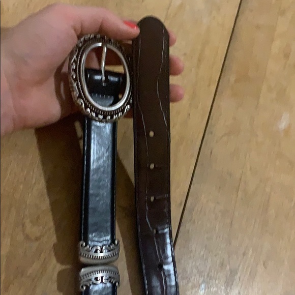 Lakeshore Drive Reversible Leather Belt XL - Picture 4 of 6